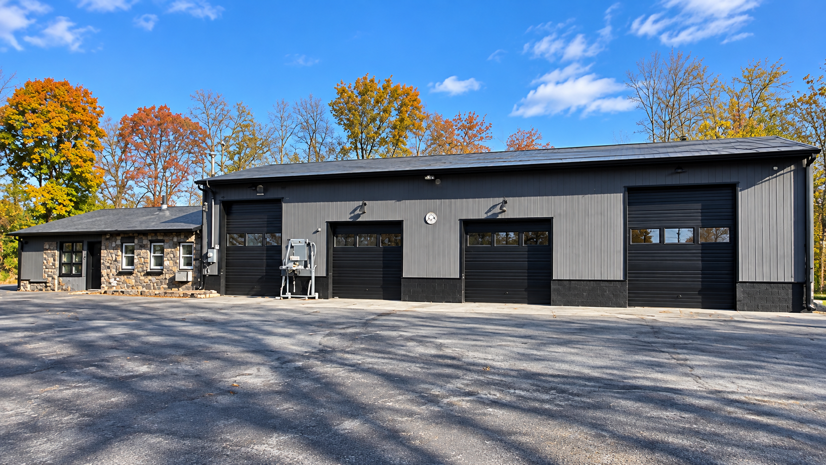 Exterior of our shop